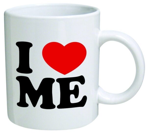 Eu me amo caneca-11 onças