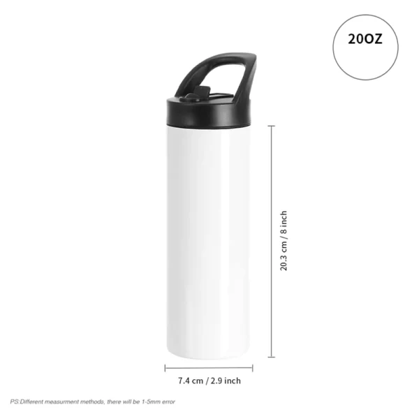 Garrafa de água esportivas  personalizada 20 oz 2024 - Image 6