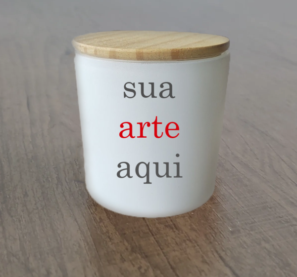 velas aromaticas personalizadas video opaco 170mL